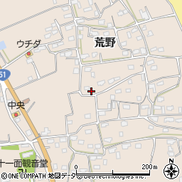 茨城県鹿嶋市荒野103周辺の地図