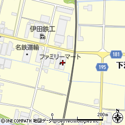 北陸ファミリーマート福井常温センター周辺の地図