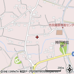 埼玉県東松山市神戸周辺の地図