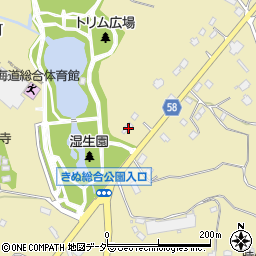 茨城県常総市坂手町2873周辺の地図