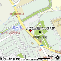 埼玉県桶川市坂田周辺の地図
