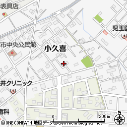 埼玉県白岡市小久喜1392周辺の地図