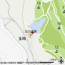埼玉県比企郡ときがわ町玉川3696周辺の地図
