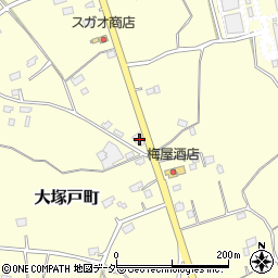 茨城県常総市大塚戸町1705周辺の地図