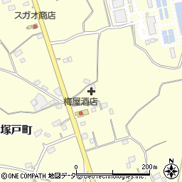 茨城県常総市大塚戸町2125周辺の地図