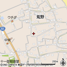 茨城県鹿嶋市荒野103-1周辺の地図