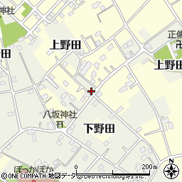 埼玉県白岡市上野田558周辺の地図