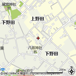 埼玉県白岡市上野田557周辺の地図