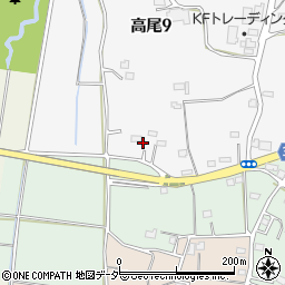 埼玉県北本市高尾9丁目47周辺の地図