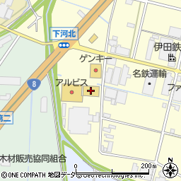 ダイソーライフガーデン福井南店周辺の地図