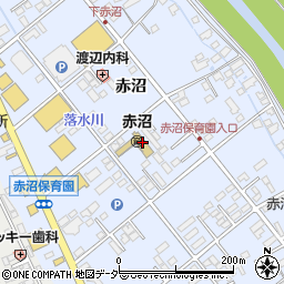 市立赤沼保育園周辺の地図