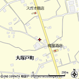 茨城県常総市大塚戸町1711周辺の地図