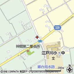 埼玉県春日部市神間1187周辺の地図
