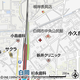 埼玉県白岡市小久喜1177-1周辺の地図
