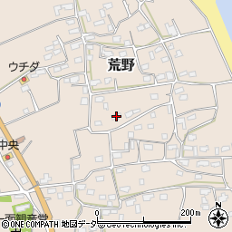 茨城県鹿嶋市荒野105周辺の地図