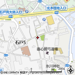 埼玉県北本市石戸5丁目82周辺の地図