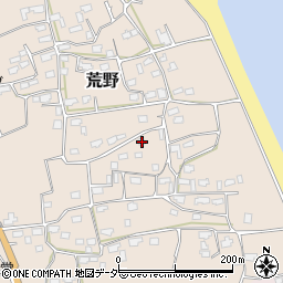 茨城県鹿嶋市荒野1639-86周辺の地図