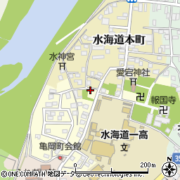 茨城県常総市水海道亀岡町2548周辺の地図