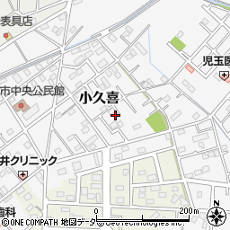 埼玉県白岡市小久喜1391-4周辺の地図