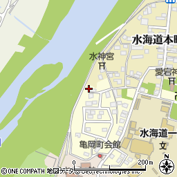 茨城県常総市水海道亀岡町2563周辺の地図