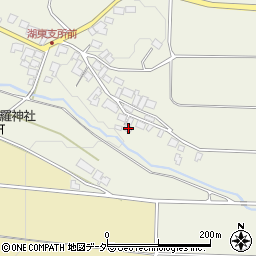 長野県茅野市湖東堀4789-2周辺の地図