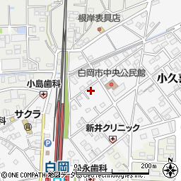 埼玉県白岡市小久喜1176-3周辺の地図