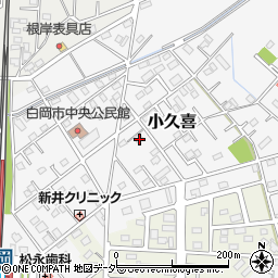 埼玉県白岡市小久喜1351周辺の地図