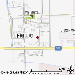 福井県福井市下細江町13-40周辺の地図
