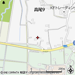 埼玉県北本市高尾9丁目65周辺の地図