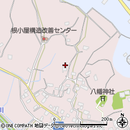 茨城県行方市根小屋332-1周辺の地図