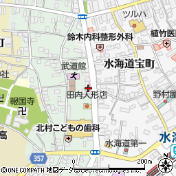 有限会社田内人形玩具店周辺の地図
