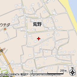 茨城県鹿嶋市荒野110周辺の地図