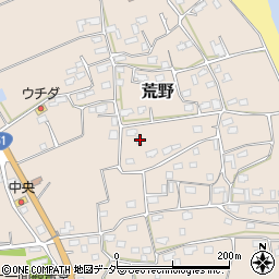 茨城県鹿嶋市荒野114周辺の地図