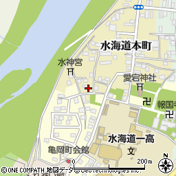 茨城県常総市水海道本町2568-1周辺の地図