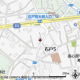 埼玉県北本市石戸5丁目186周辺の地図