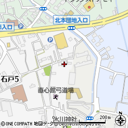 埼玉県北本市石戸5丁目105周辺の地図