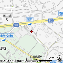 埼玉県北本市石戸5丁目377周辺の地図
