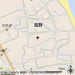 茨城県鹿嶋市荒野113周辺の地図