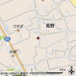 茨城県鹿嶋市荒野123周辺の地図