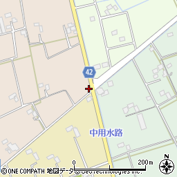 埼玉県春日部市倉常1156周辺の地図
