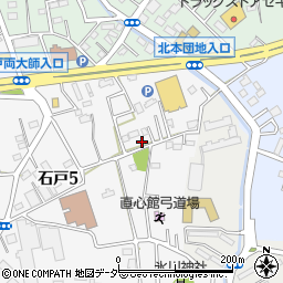 埼玉県北本市石戸5丁目75周辺の地図