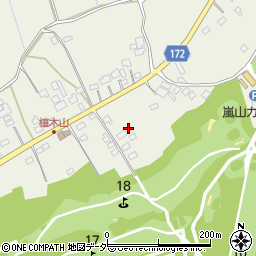 埼玉県比企郡嵐山町鎌形1185周辺の地図