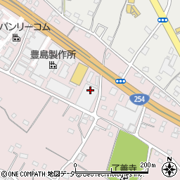 株式会社コスメパック　本社周辺の地図