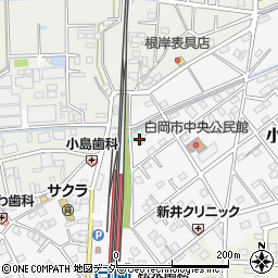 埼玉県白岡市小久喜1256-1周辺の地図