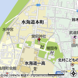 茨城県常総市水海道本町2632-2周辺の地図