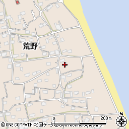 茨城県鹿嶋市荒野1622周辺の地図