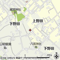 埼玉県白岡市上野田539-2周辺の地図