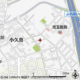 埼玉県白岡市小久喜1382-5周辺の地図