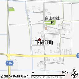 福井県福井市下細江町13-16周辺の地図