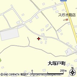 茨城県常総市大塚戸町1730周辺の地図